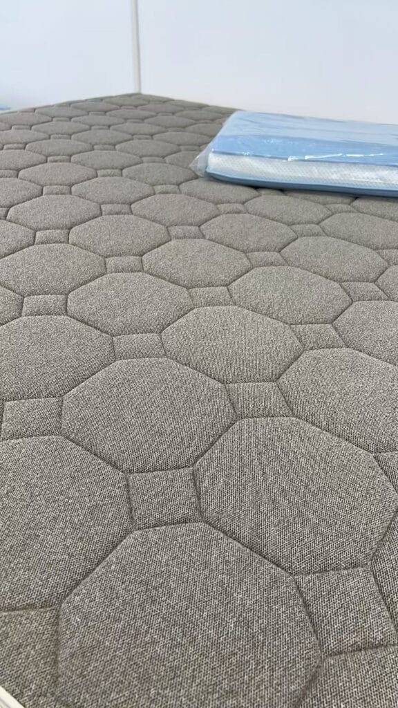 sandwich mesh fabric sample for mattress application