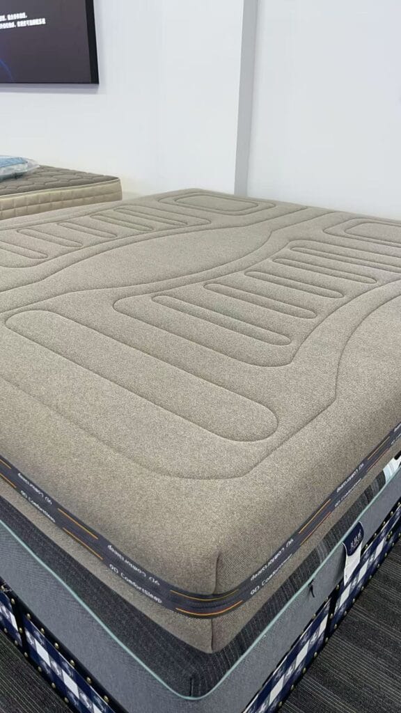 3D spacer mesh fabric for sofa and mattress by Changshu Zhengfangyi at High Point Market 2025