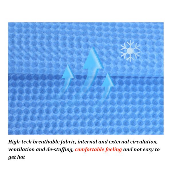 S012 80/20 Nylon Spandex Bra Fabric — 300gsm, 1.5m Width (Honeycomb) - Image 5