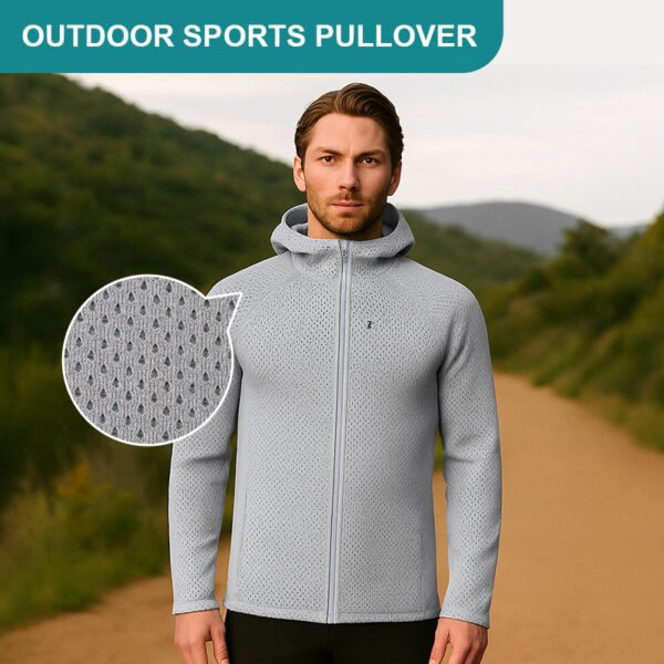 Cationic Polyester Mesh Fabric – Breathable Knitted Sports Fabric - Image 7