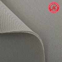 Grey Golf Simulator Screen Fabric K003-H – Fire Resistant 3.2m Width