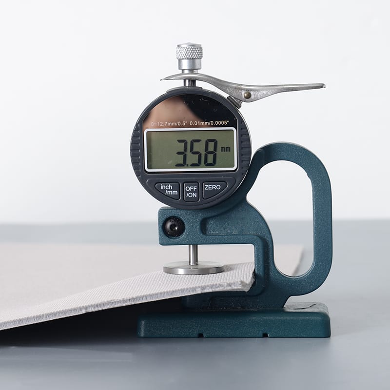 Real shot of a golf hitting screen made of 3mm thickened 3D mesh fabric