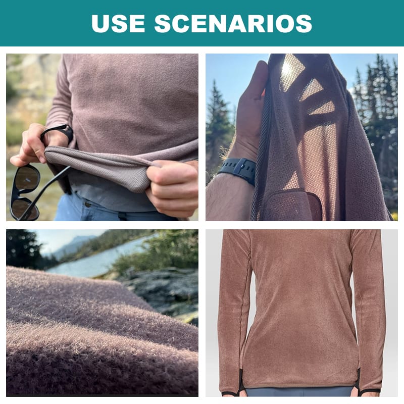 double-sided air mesh hoodie fabric F300-M