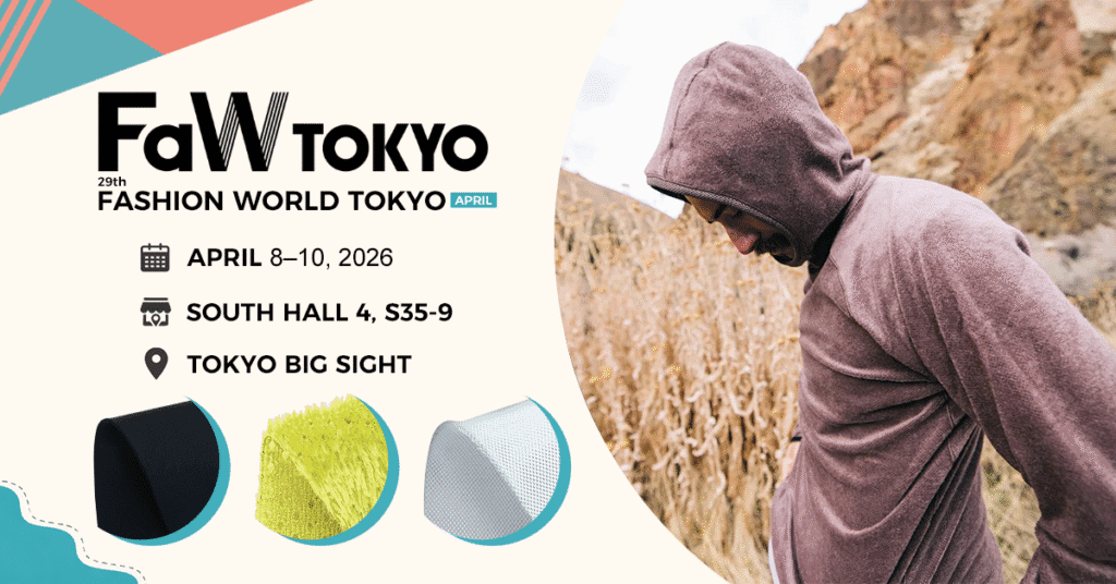 3d spacer mesh at Fashion World Tokyo 2026