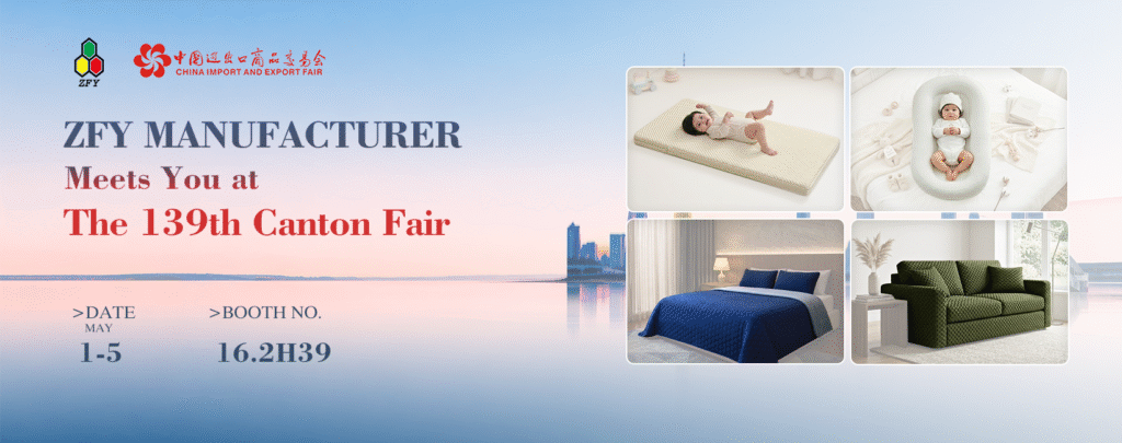 Canton Fair spacer mesh home textile manufacturer