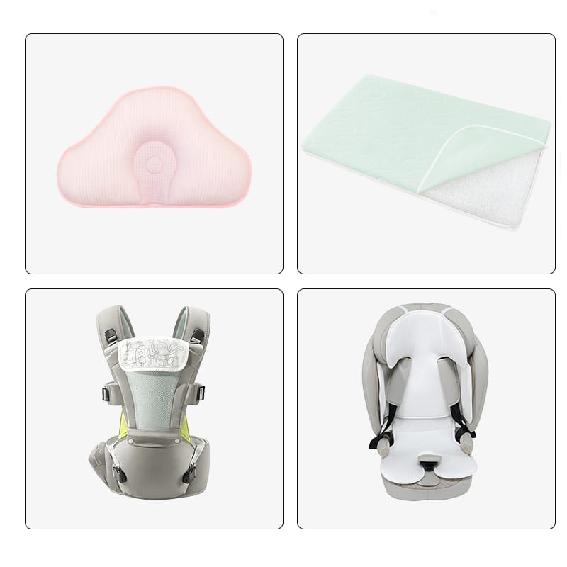 Tencel baby 3D mesh fabric