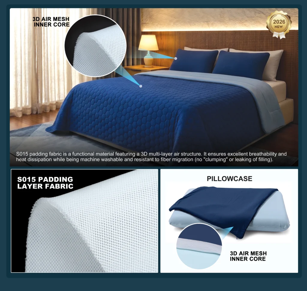 Washable 3D air mesh fabric