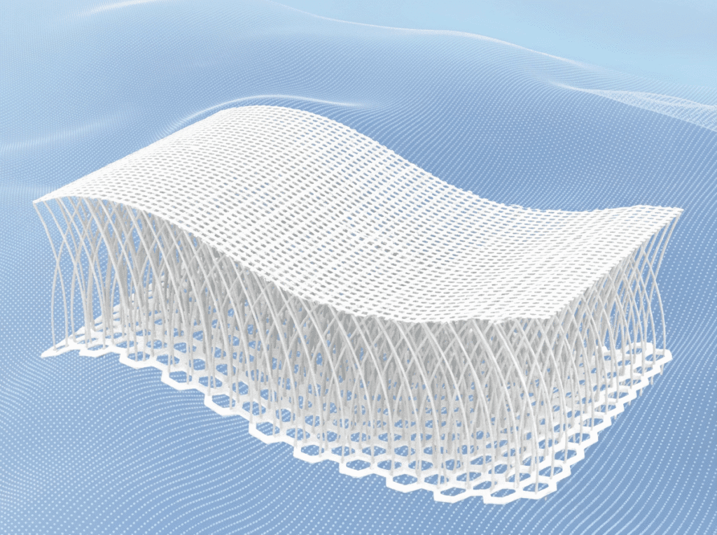 medical dressing 3d spacer textile