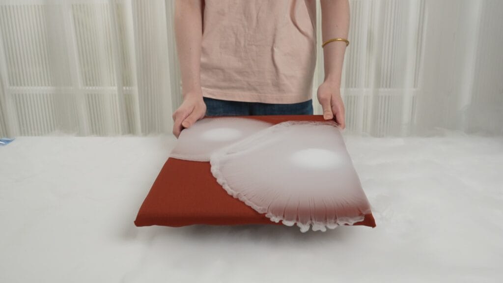 air permeability acoustically transparent spacer mesh fabric