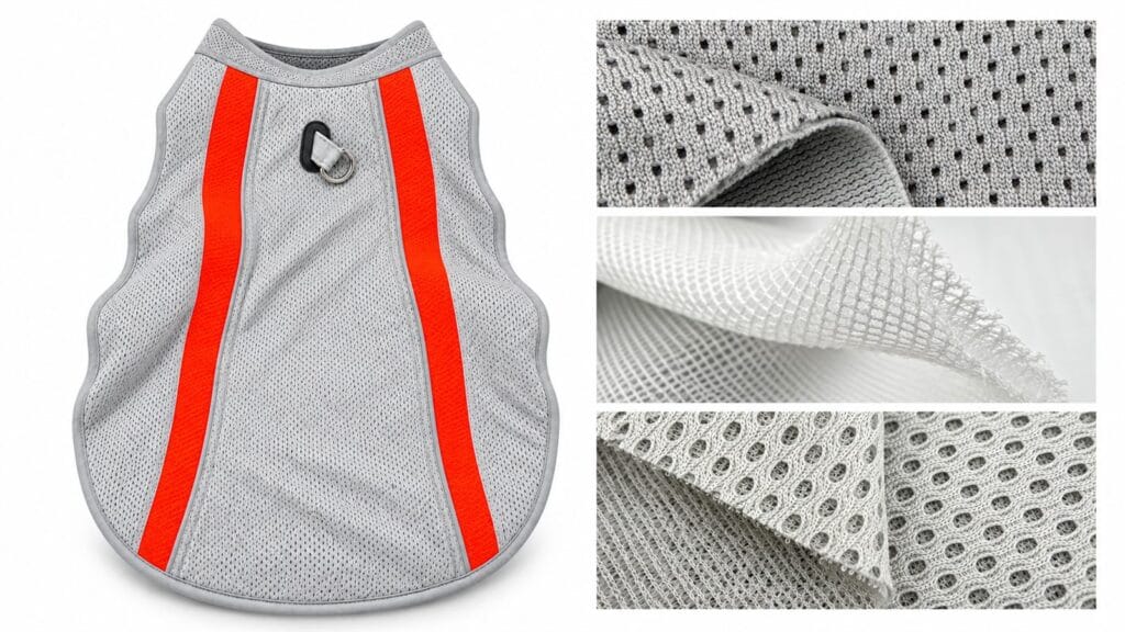 dog cooling vest fabric upgrade solution