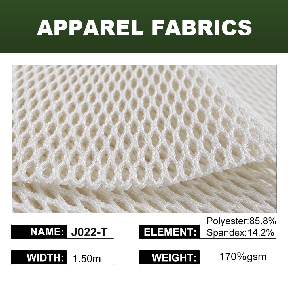 J022-T Lyocell mesh fabric specifications 170gsm