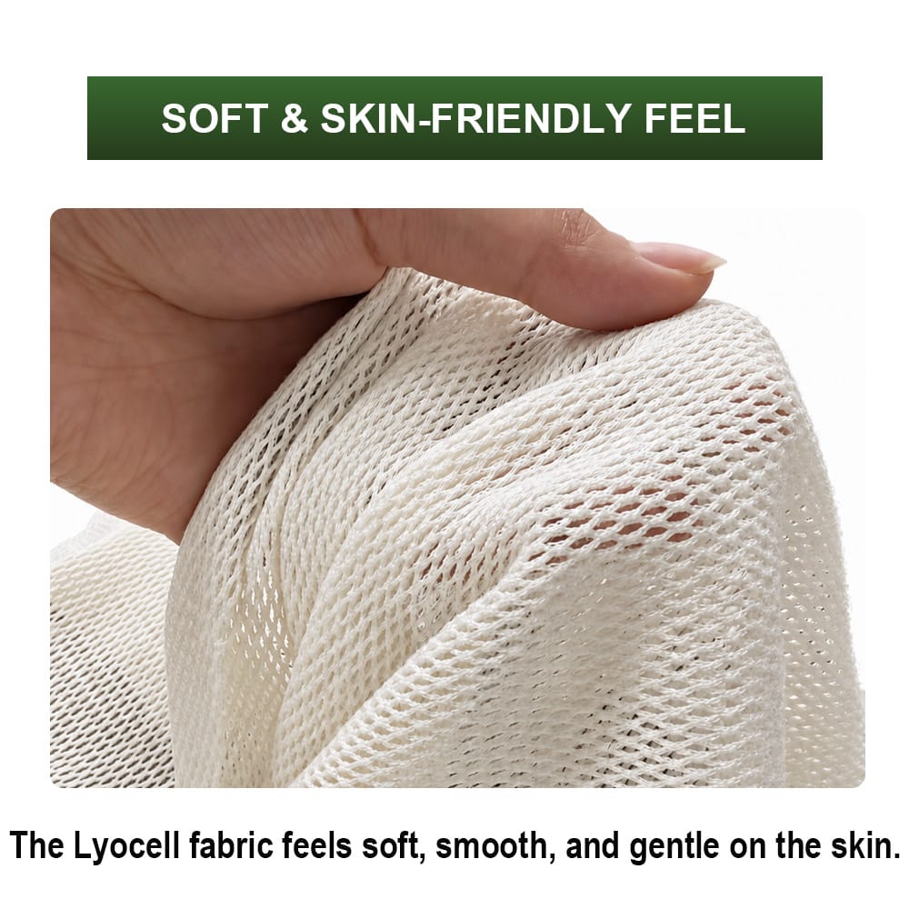 Soft and skin-friendly Lyocell knitted fabric texture