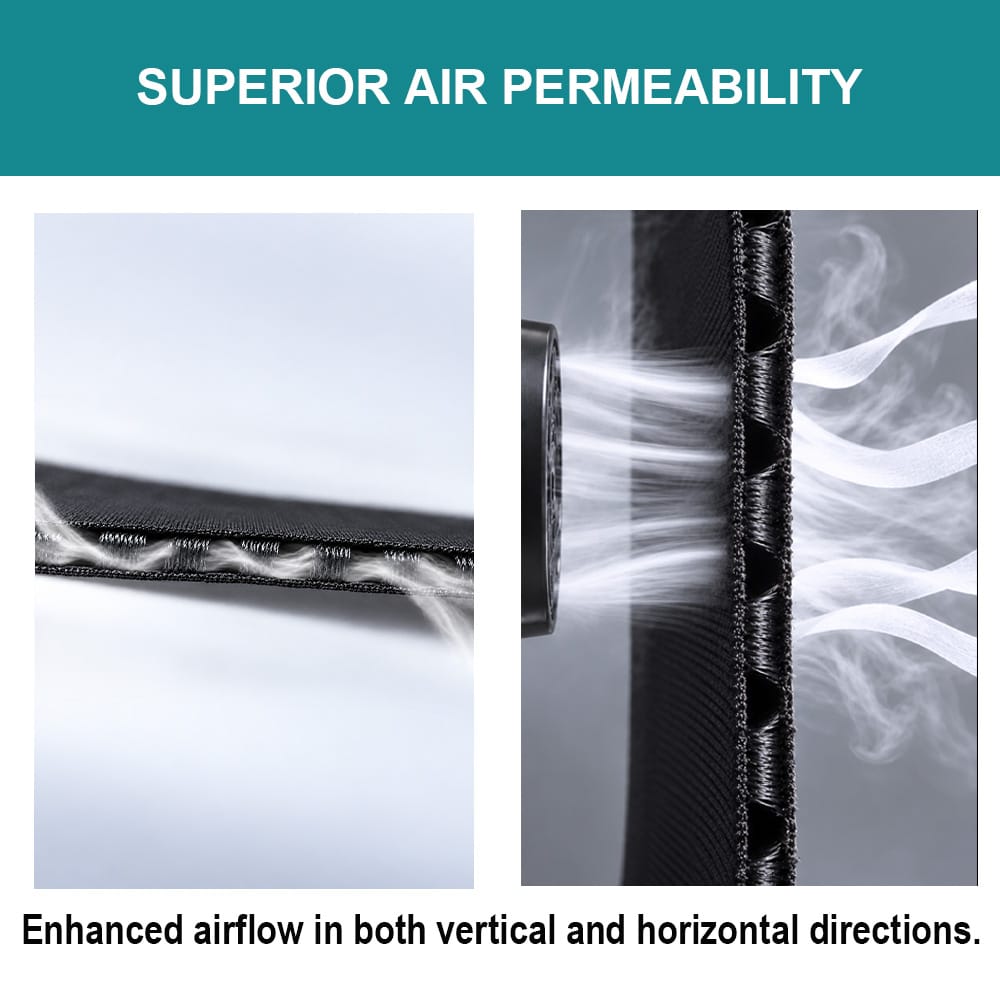 AG505 breathable channel structure for orthopedic support fabric