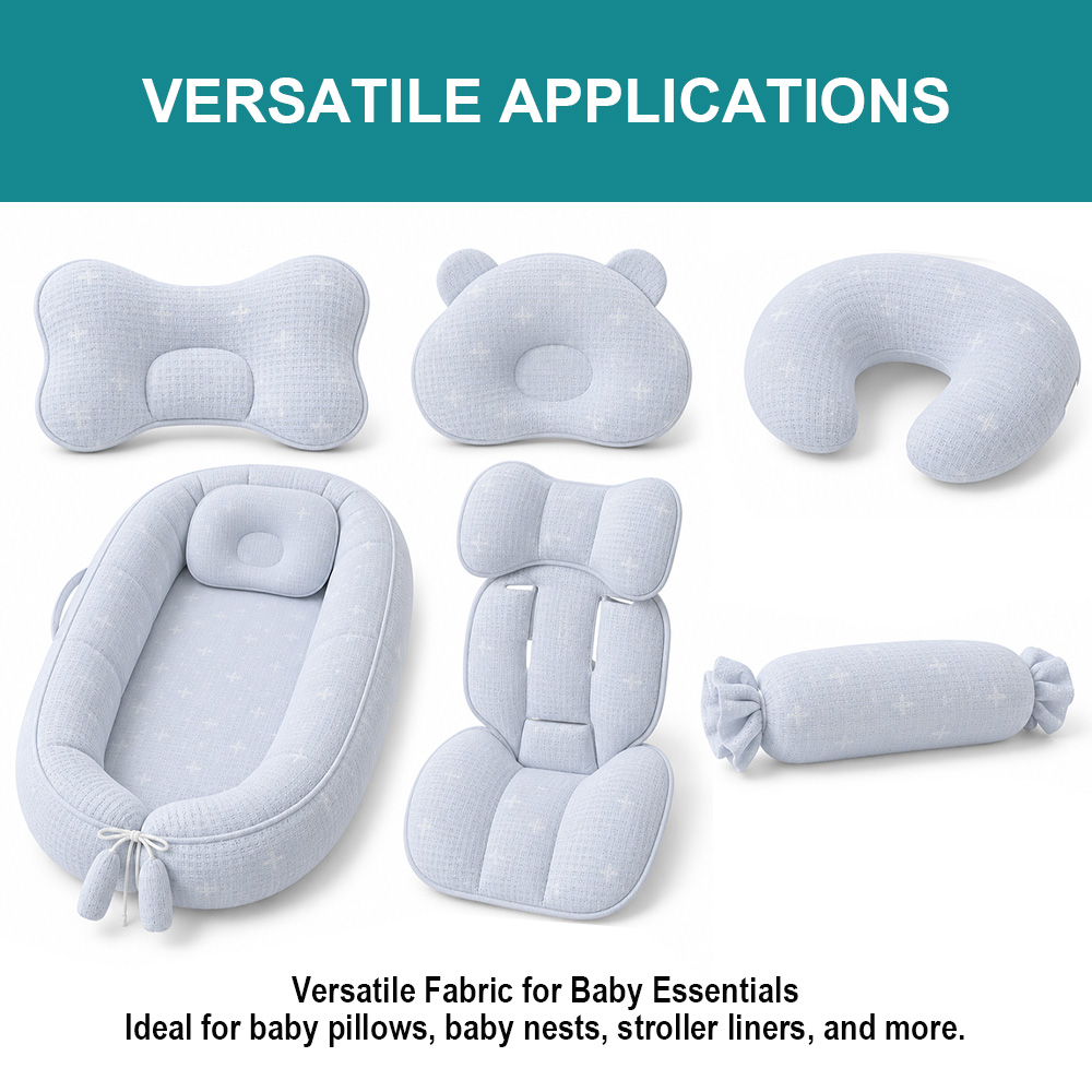 Baby textile product application ideas for mesh fabric