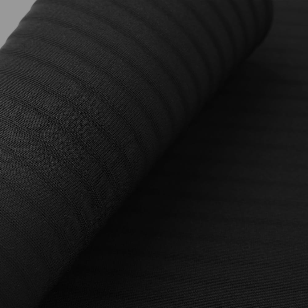 Close-up of AG505 black elastic support fabric