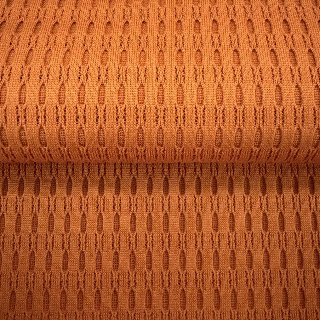 Kinetic Wind-Shielding Breathable spacer fabric at rest station